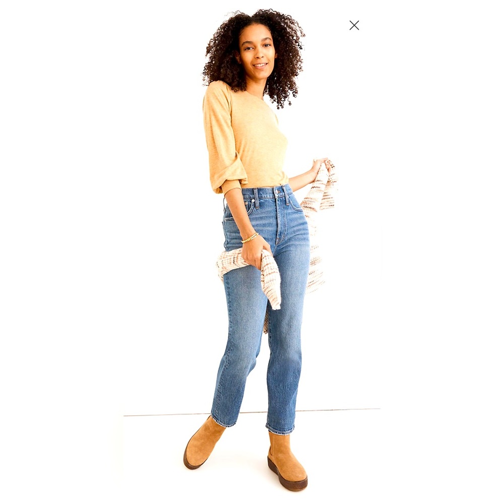 Madewell Classic Straight Jean; Size 30p